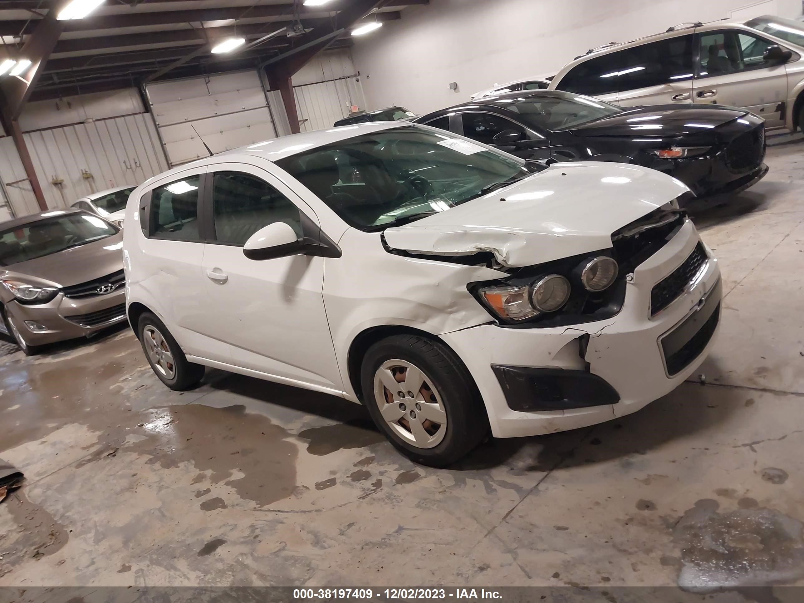 CHEVROLET SONIC 2014 1g1ja6sh0e4208380