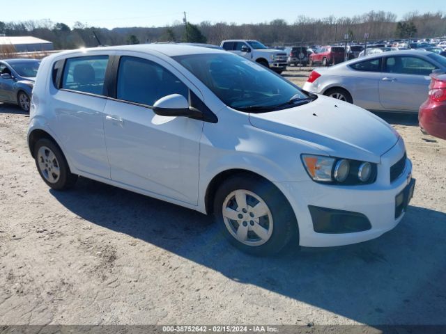 CHEVROLET SONIC 2015 1g1ja6sh0f4187418