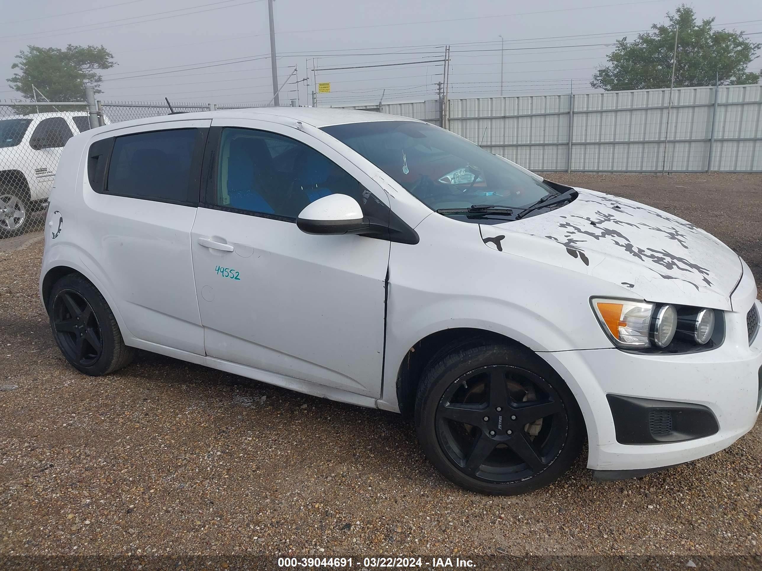 CHEVROLET SONIC 2016 1g1ja6sh0g4108735