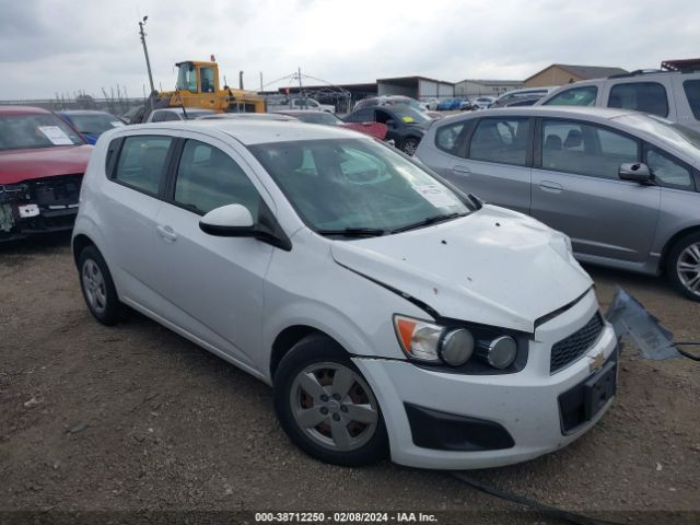 CHEVROLET SONIC 2014 1g1ja6sh1e4138033