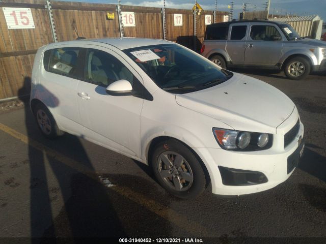 CHEVROLET SONIC 2015 1g1ja6sh1f4207451