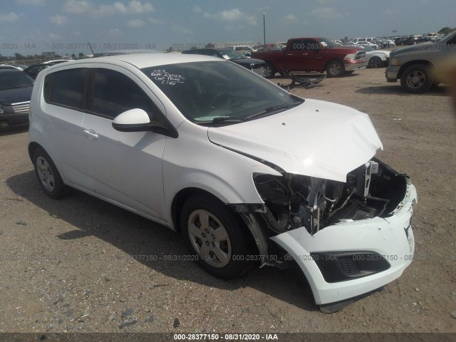 CHEVROLET SONIC 2016 1g1ja6sh1g4107688