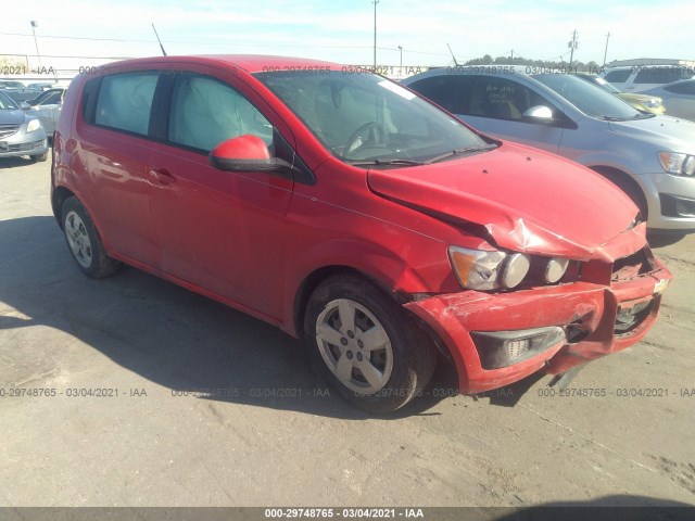 CHEVROLET SONIC 2014 1g1ja6sh2e4125758