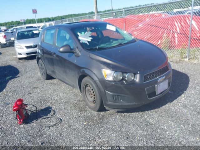 CHEVROLET SONIC 2014 1g1ja6sh2e4126599