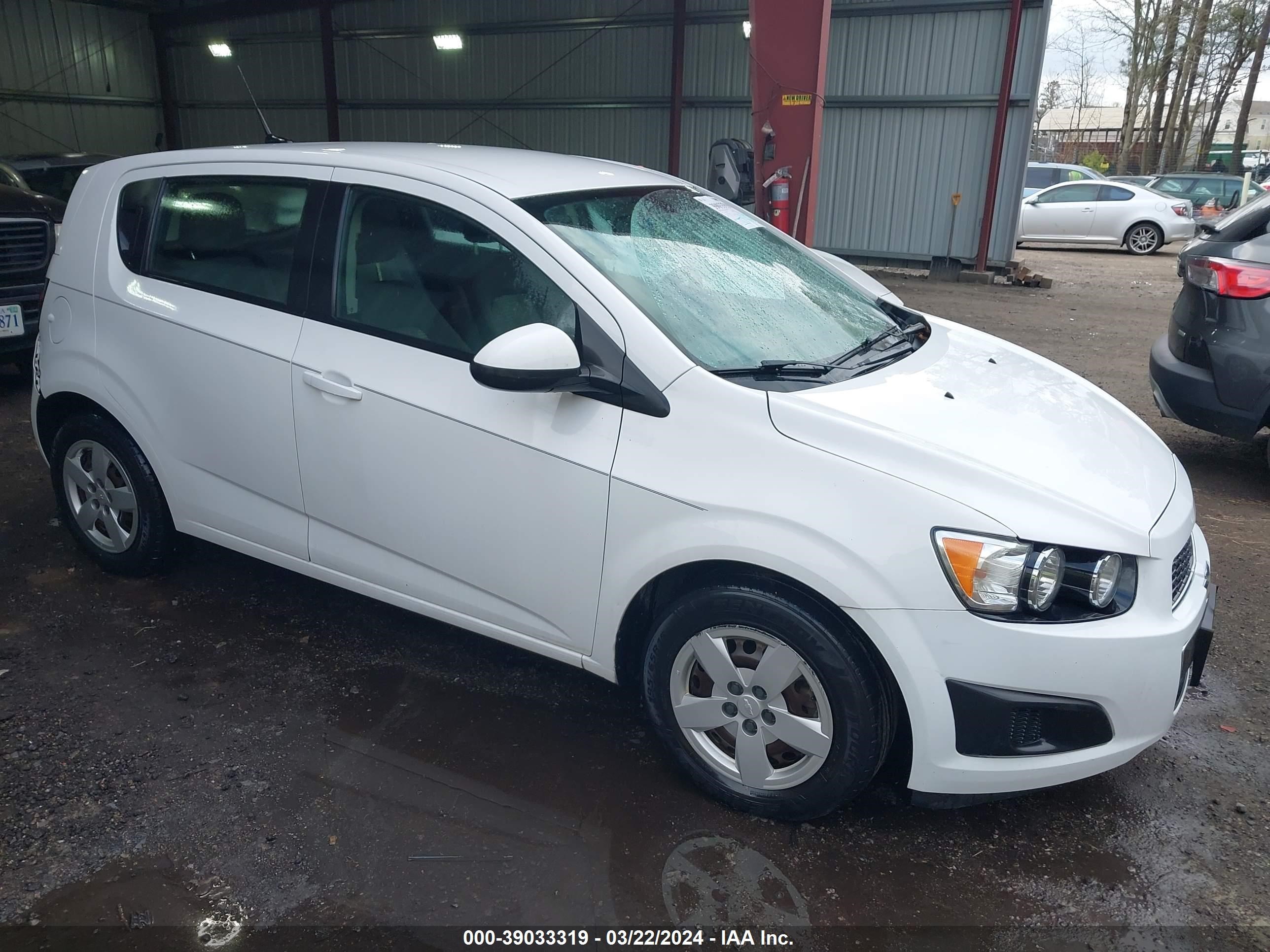 CHEVROLET SONIC 2014 1g1ja6sh2e4226881