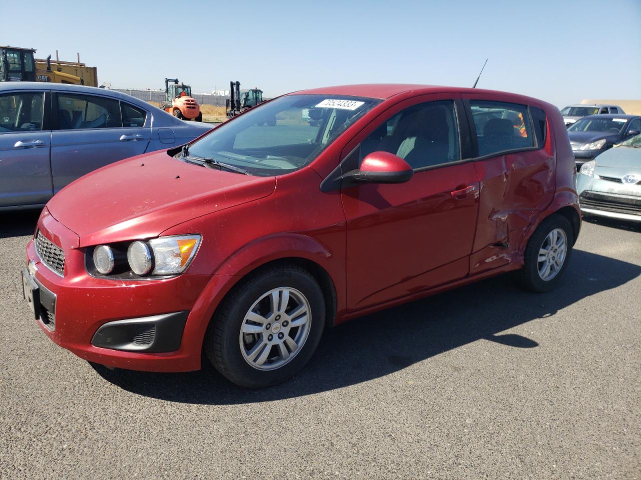 CHEVROLET SONIC 2012 1g1ja6sh5c4114881