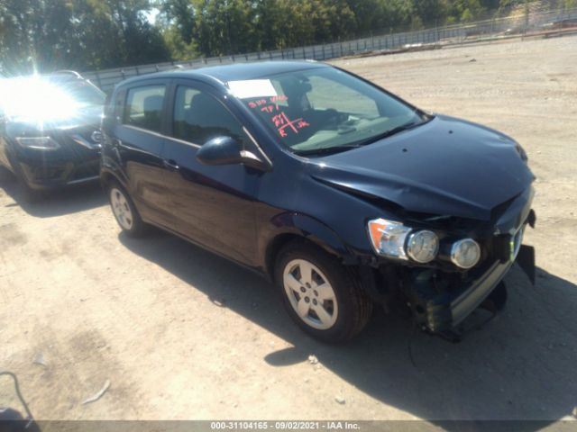 CHEVROLET SONIC 2015 1g1ja6sh5f4162482