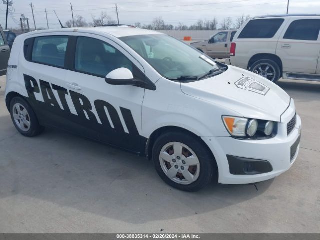 CHEVROLET SONIC 2014 1g1ja6sh6e4127190