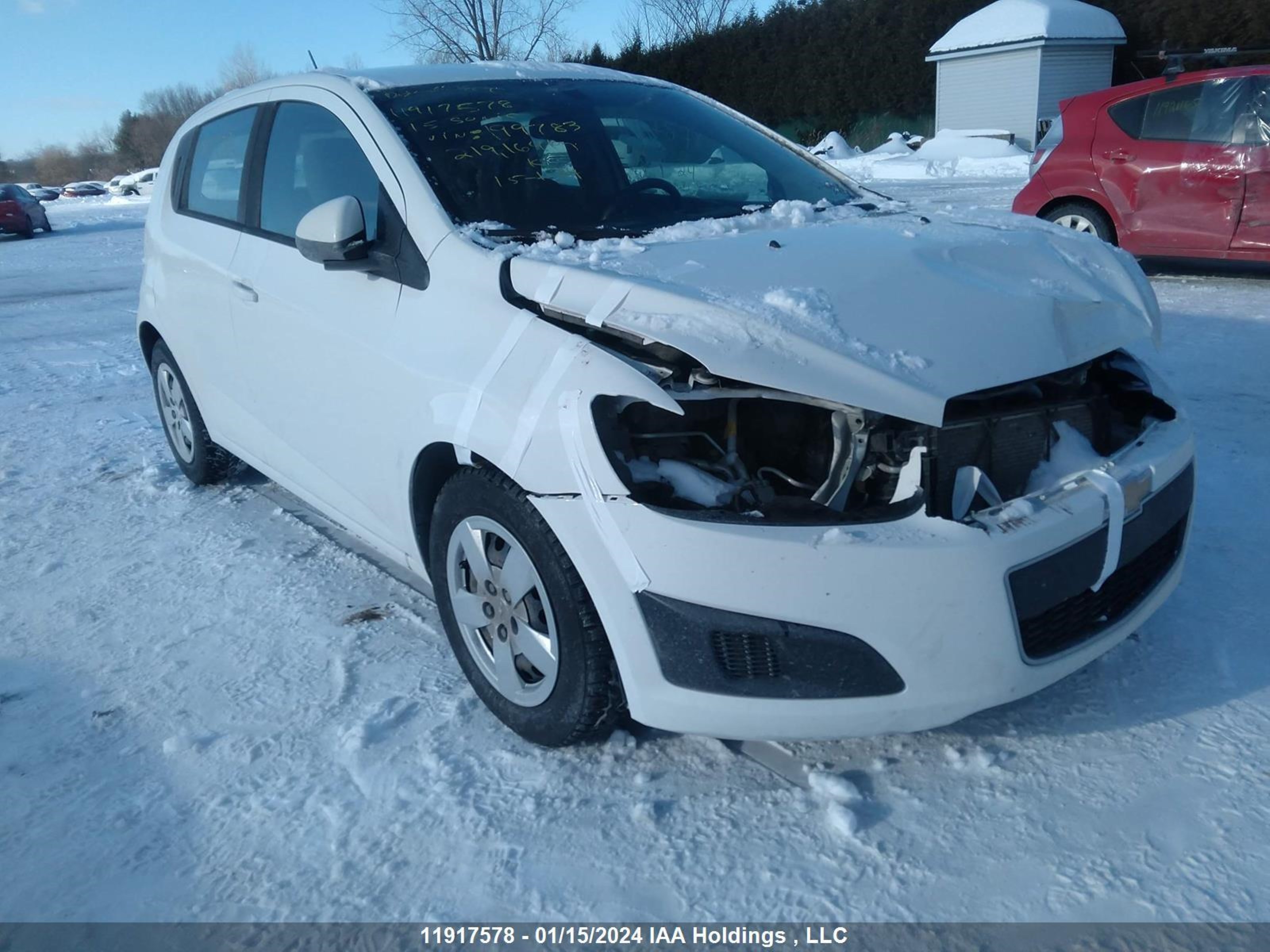 CHEVROLET SONIC 2015 1g1ja6sh6f4199783