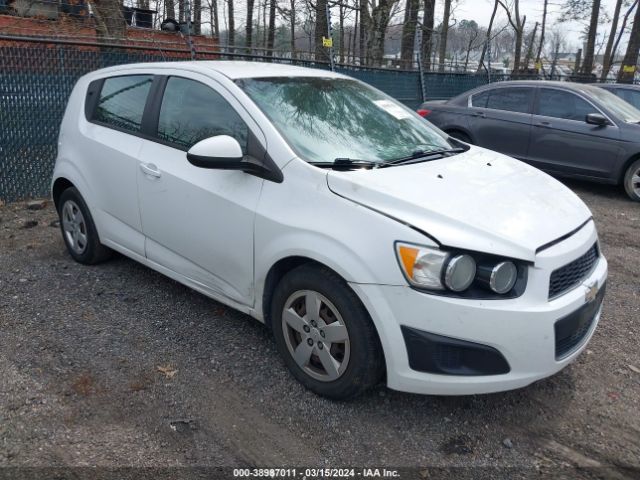 CHEVROLET SONIC 2013 1g1ja6sh8d4201529