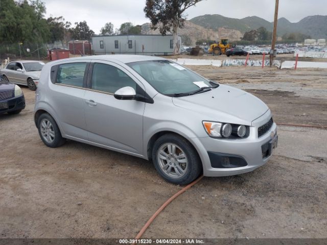 CHEVROLET SONIC 2012 1g1ja6shxc4137878