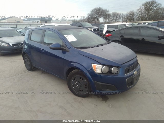 CHEVROLET SONIC 2013 1g1ja6shxd4103117