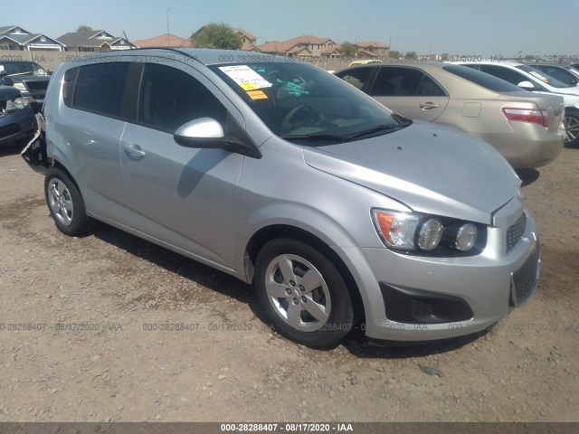 CHEVROLET SONIC 2015 1g1ja6shxf4168973