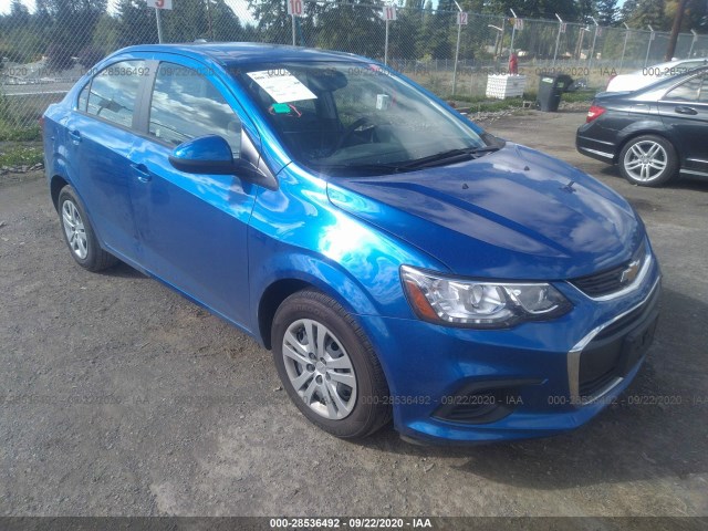 CHEVROLET SONIC 2019 1g1jb5sb3k4126643