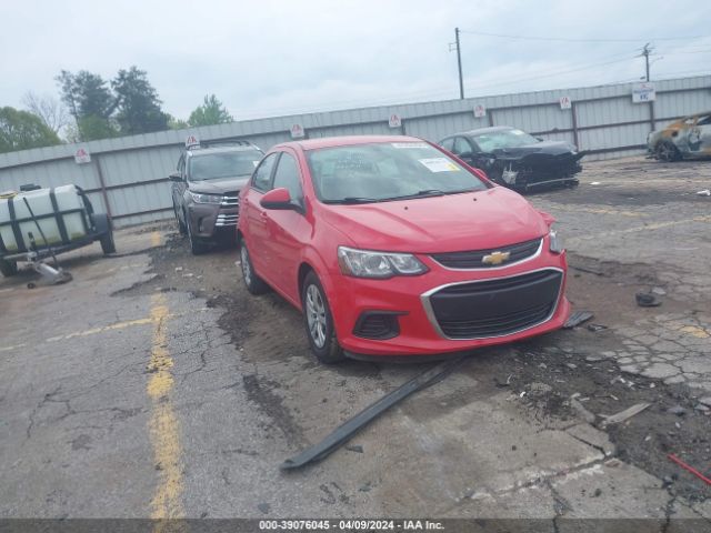 CHEVROLET SONIC 2019 1g1jb5sb4k4107731