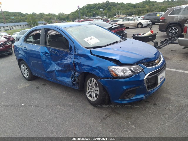 CHEVROLET SONIC 2020 1g1jb5sb5l4123874