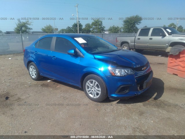 CHEVROLET SONIC 2020 1g1jb5sb7l4101584