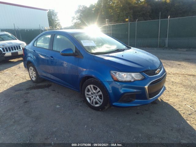 CHEVROLET SONIC 2017 1g1jb5sh0h4141534