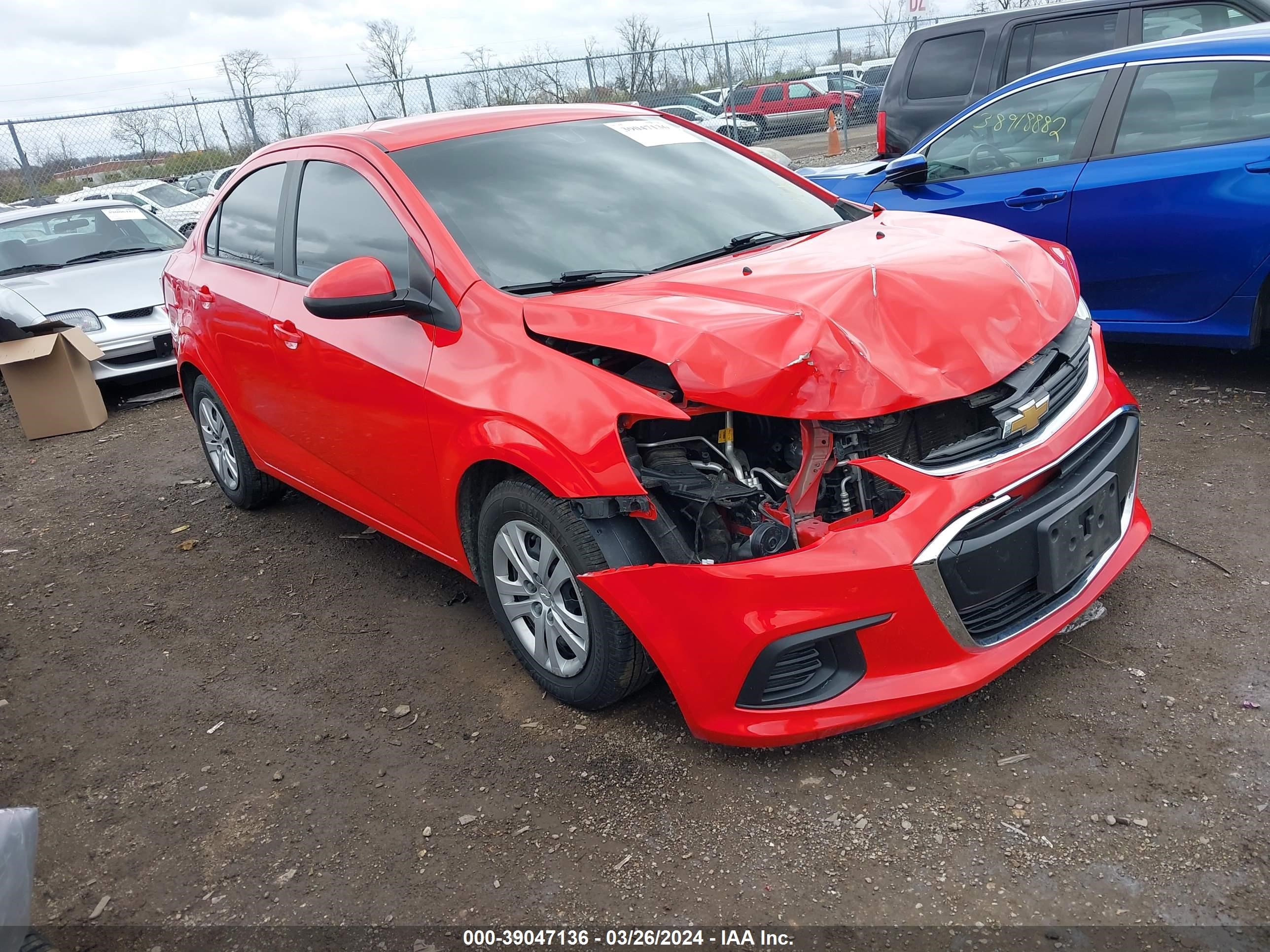 CHEVROLET SONIC 2017 1g1jb5sh0h4146894