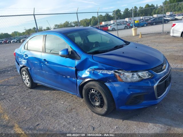 CHEVROLET SONIC 2017 1g1jb5sh1h4111152