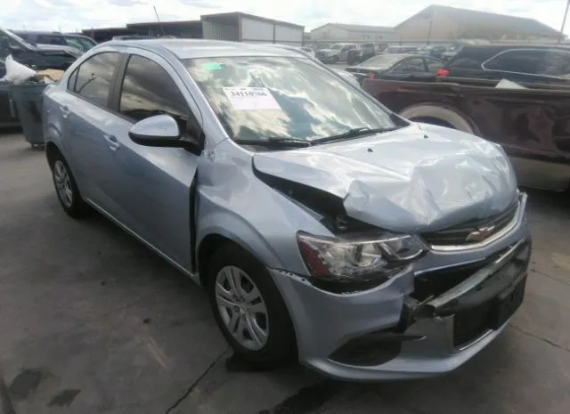 CHEVROLET SONIC 2017 1g1jb5sh1h4134074