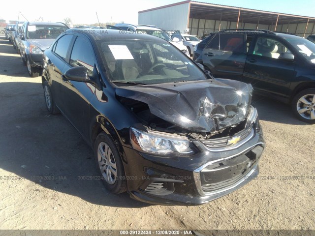 CHEVROLET SONIC 2017 1g1jb5sh1h4174221