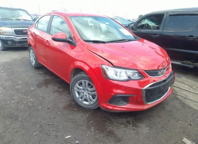 CHEVROLET SONIC 2018 1g1jb5sh1j4122383