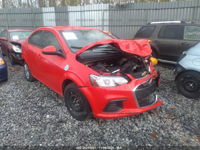 CHEVROLET SONIC 2017 1g1jb5sh2h4163986