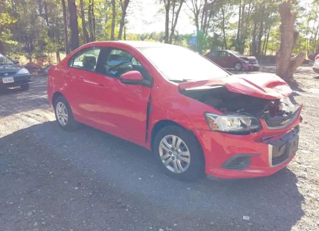 CHEVROLET SONIC 2017 1g1jb5sh3h4107068