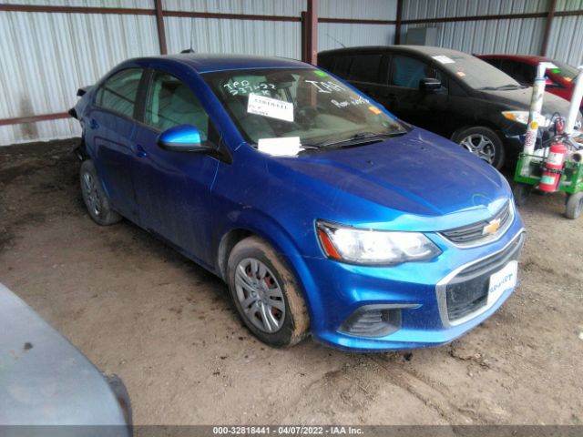 CHEVROLET SONIC 2017 1g1jb5sh3h4135534