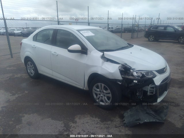 CHEVROLET SONIC 2018 1g1jb5sh3j4125687