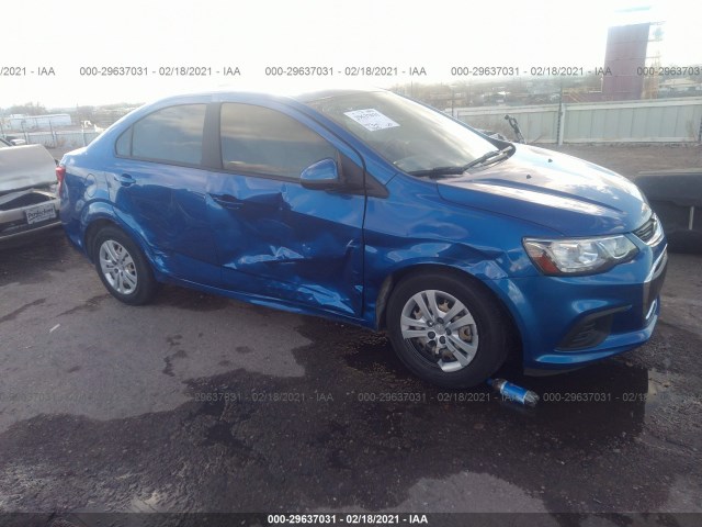 CHEVROLET SONIC 2018 1g1jb5sh4j4106162