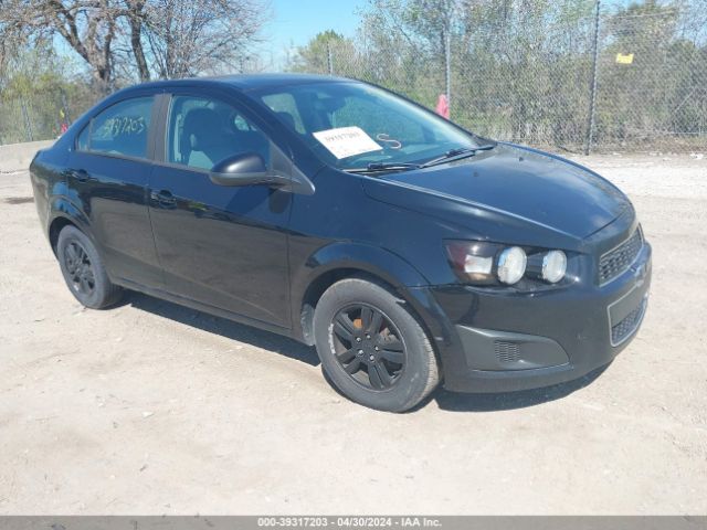 CHEVROLET SONIC 2012 1g1jb5sh5c4146303