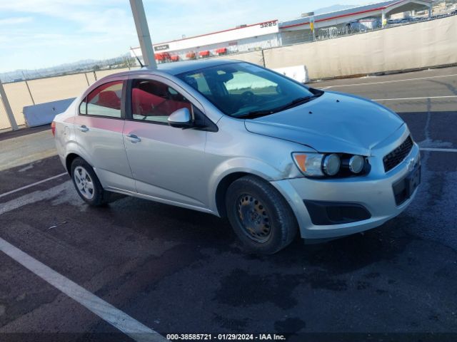 CHEVROLET SONIC 2014 1g1jb5sh5e4196671