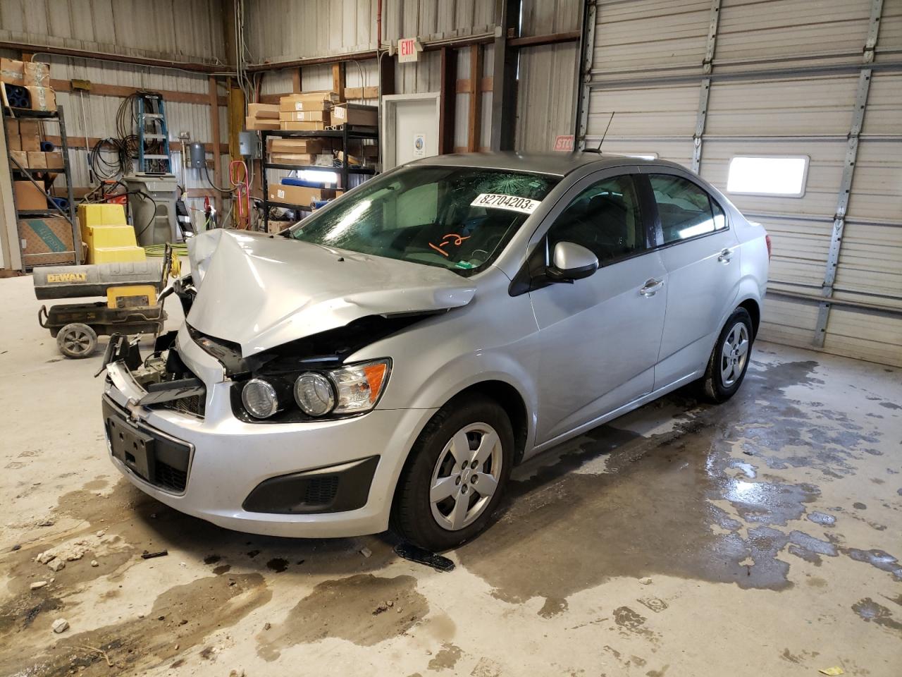 CHEVROLET SONIC 2015 1g1jb5sh5f4106386