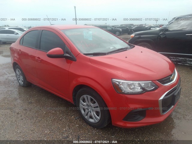 CHEVROLET SONIC 2017 1g1jb5sh5h4149273