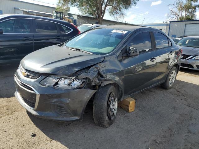 CHEVROLET SONIC LS 2017 1g1jb5sh6h4114919