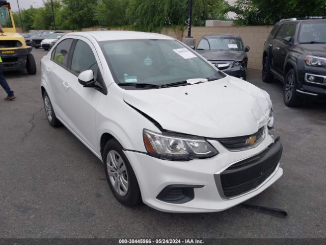 CHEVROLET SONIC 2017 1g1jb5sh6h4148648