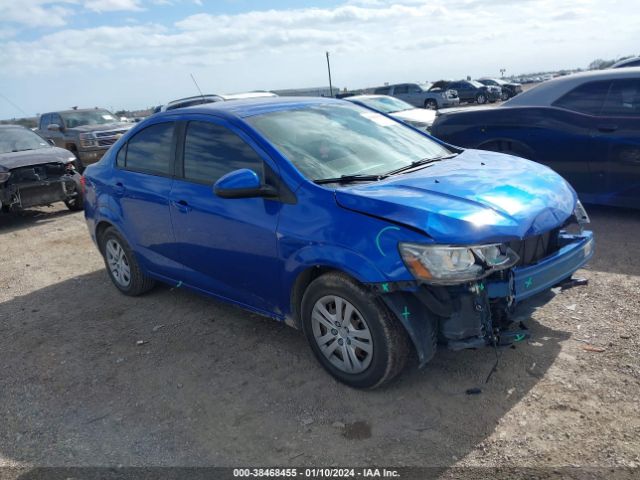 CHEVROLET SONIC 2017 1g1jb5sh6h4150867