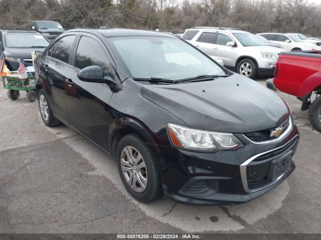 CHEVROLET SONIC 2017 1g1jb5sh6h4159164