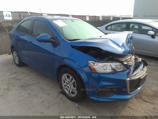 CHEVROLET SONIC 2017 1g1jb5sh7h4164163