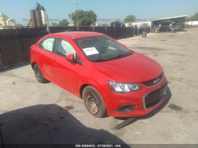 CHEVROLET SONIC 2017 1g1jb5sh8h4101072