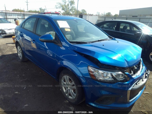 CHEVROLET SONIC 2017 1g1jb5sh8h4145881