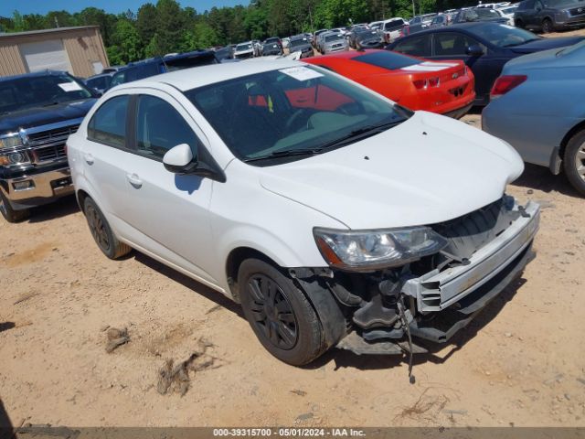 CHEVROLET SONIC 2017 1g1jb5sh8h4165452