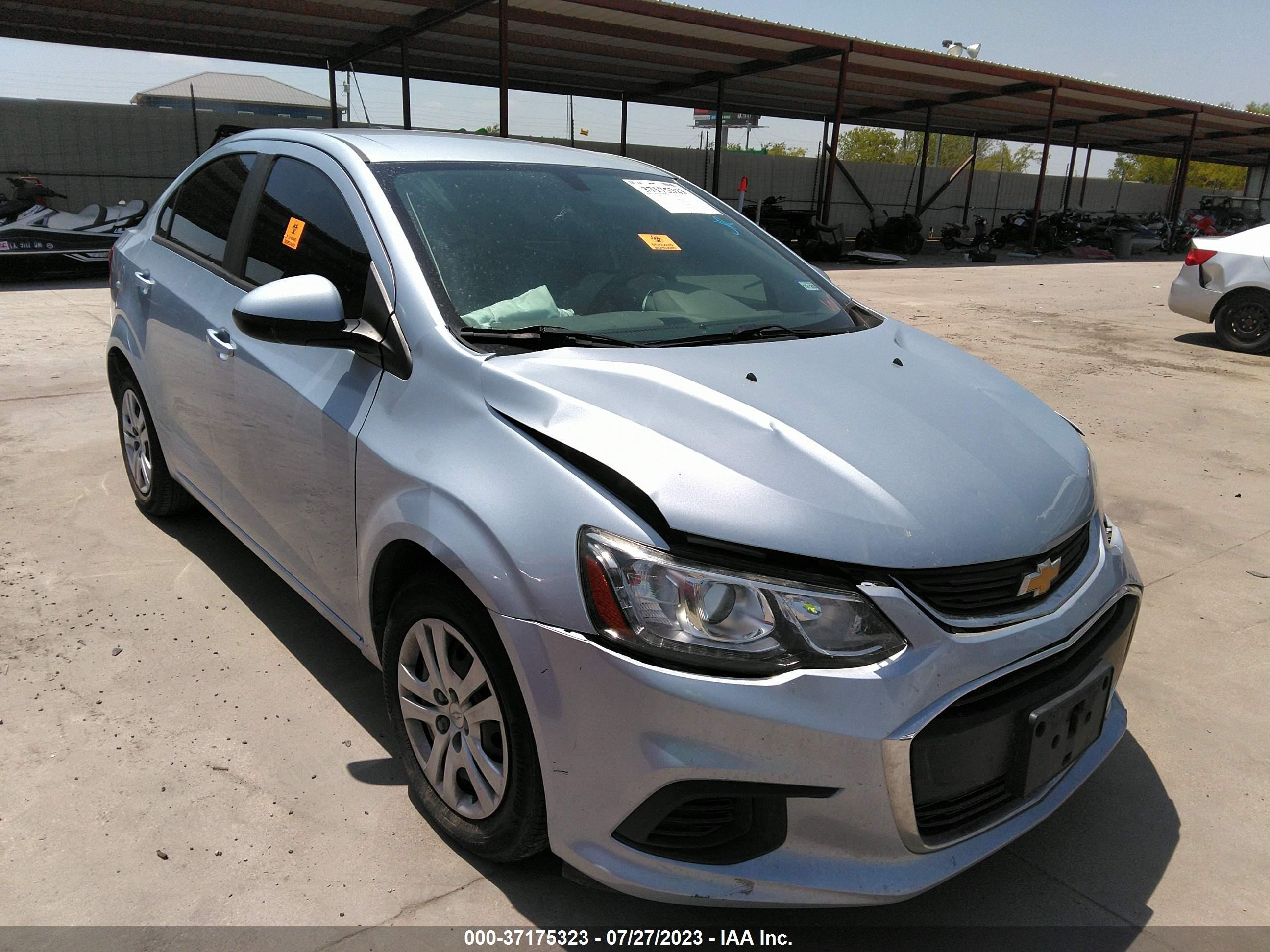 CHEVROLET SONIC 2017 1g1jb5sh8h4175012