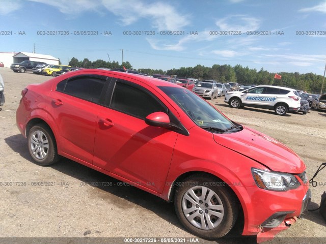 CHEVROLET SONIC 2018 1g1jb5sh8j4111137