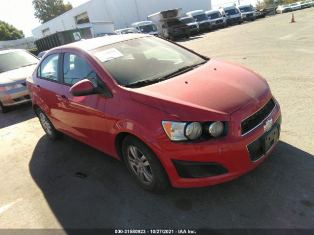 CHEVROLET SONIC 2012 1g1jb5sh9c4133134