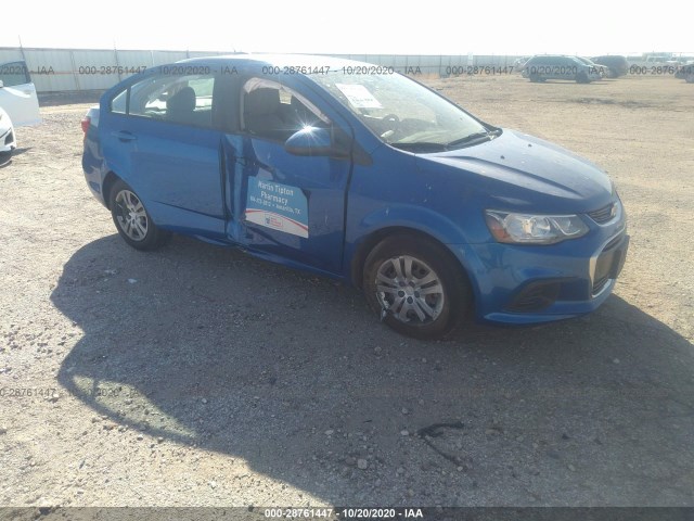 CHEVROLET SONIC 2017 1g1jb5sh9h4164312