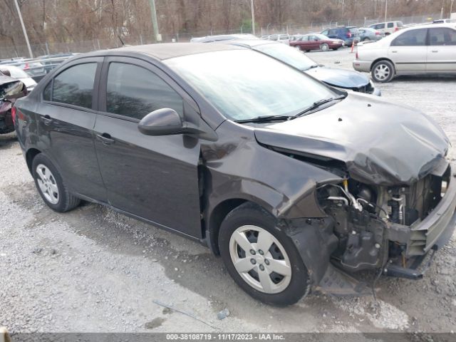 CHEVROLET SONIC 2014 1g1jb5shxe4125451