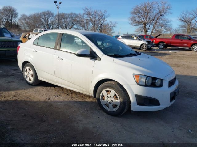 CHEVROLET SONIC 2015 1g1jb5shxf4141103